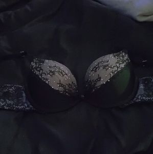 Dream Angels lace and rhinestone bra